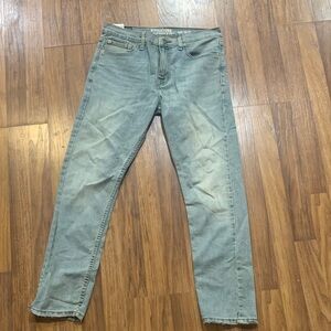 Levi Signature Men's Straight Jeans in Light Blue Wash S37 32x32